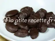 Photo recette amandes au chocolat