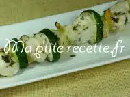 Photo recette brochettes de poisson à la sicilienne