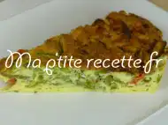 Photo recette clafoutis aux poivrons verts