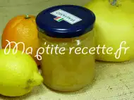Photo recette confiture d'orange, pamplemousse, citron