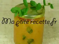 Photo recette confiture de melon à la menthe
