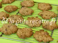 Photo recette cookies aux flocons d'avoine