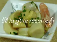 Photo recette coquilles saint-jacques en salade