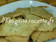 Photo recette crackers au sésame