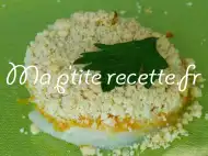 Photo recette crumble de chou-rave et de carotte