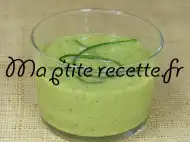 Photo recette gaspacho de concombre et courgette