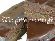 Photo recette gâteau au chocolat montagnard