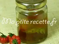 Photo recette huile pimentée