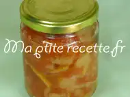 Photo recette marmelade de pastèque et de poires à l'exotique