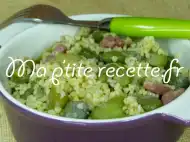 Photo recette millet aux fèves