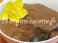 Photo recette mousse au chocolat