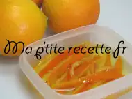 Photo recette orangettes au sucre