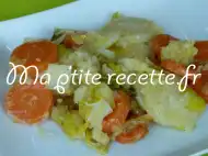 Photo recette poêlée de panais/carottes/poireaux