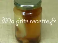 Photo recette poires au vinaigre
