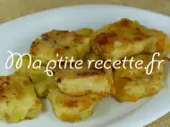 Photo recette polenta frite aux légumes