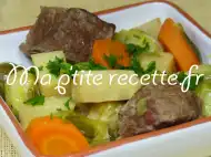 Photo recette potée aux choux de bruxelles