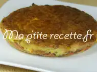 Photo recette quiche en croûte de patate douce