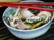 Photo recette salade aux crevettes