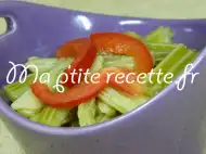 Photo recette salade de cardons