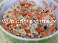 Photo recette salade de chou-fleur et carottes