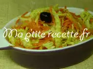Photo recette salade de chou cru