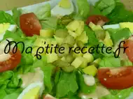 Photo recette salade de laitue au gouda
