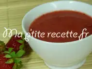 Photo recette sauce fruitée