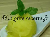 Photo recette sorbet à l'ananas