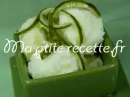 Photo recette sorbet au citron vert
