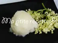 Photo recette sorbet aux fleurs de sureau