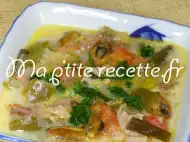Photo recette soupe aux huîtres et aux moules
