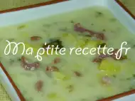 Photo recette soupe aux pommes de terre
