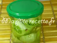 Photo recette tomates vertes au vinaigre [3]