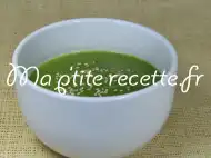 Photo recette velouté de brocolis et fanes de radis
