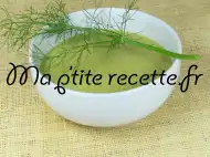 Photo recette velouté de courgettes et fenouil