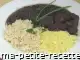 arroz com feijão e farofa