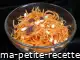 Photo recette carottes râpées aux pignons