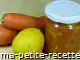 Photo recette confiture de carottes au citron