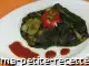 Photo recette feuilles de blettes farcies aux aubergines et aux pois chiches