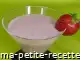 milk shake à la fraise