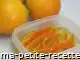orangettes au sucre