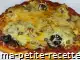Photo recette pizza au salami et aux moules