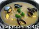 Photo recette potage de moules aux courgettes
