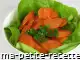 Photo recette salade de carottes cuites à la vapeur