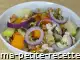 Photo recette salade de poireau et potimarron