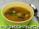 Photo recette soupe au potimarron et aux pois chiches