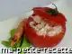 tomates farcies au crabe et aux crevettes